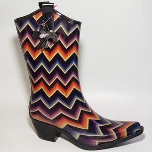 Blazin Roxx Multicolor Chevron Women's Boots